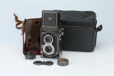 Lot 613 - A Minolta Autocord Medium Format TLR Camera