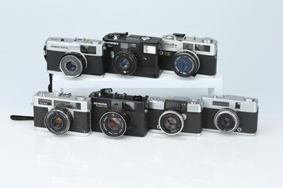 Lot 518 - A Selection of 35mm Compact Cameras