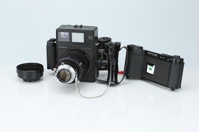 Lot 621 - A Mamiya Universal Medium Format Rangefinder Camera