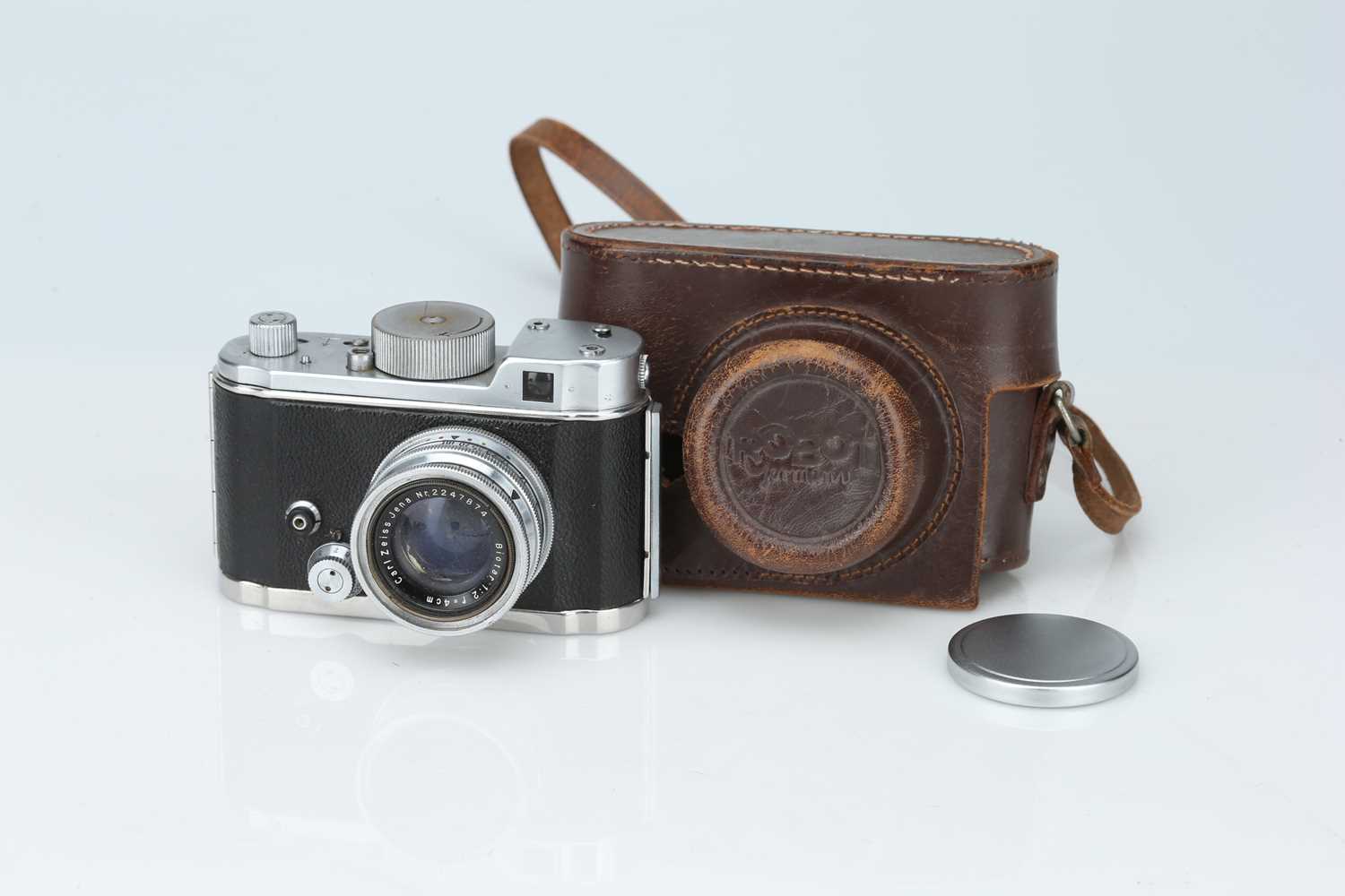 Appareil Photo Robot II Noir – Carl Zeiss Jena Biotar 4cm F/2 – WWII