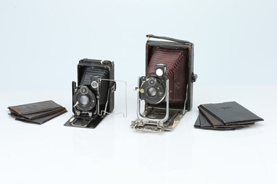 Lot 618 - A Glunz Model 40 Folding Camera