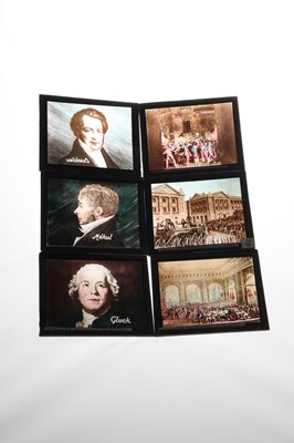 Lot 1036 - A Collection of Hand Coloured Magic Lantern Slides