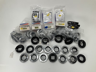 Lot 885 - A Large Selection of Tamron Adaptall 1 & 2 Lens Mounts