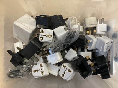 Lot 886 - A Selection of UK Plug Adapters