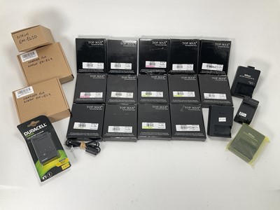 Lot 891 - A Selection of Third Party Nikon Batteries & Chargers