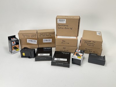 Lot 896 - A Selection of Chargers for Panasonic Batteries