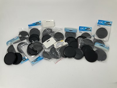 Lot 897 - A Selection of 77mm & Lager Lens Caps