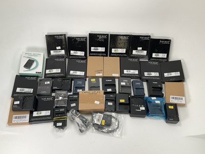 Lot 903 - A Good Selection of Battery Chargers For Canon Batteries