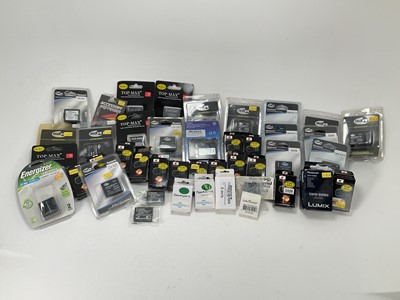 Lot 922 - A Selection of Batteries for Panasonic Cameras