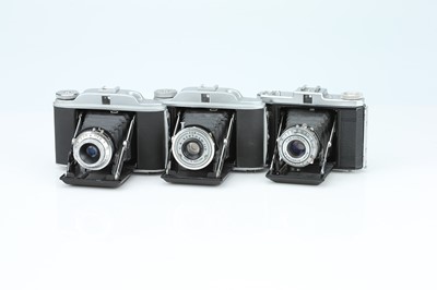 Lot 616 - A Selection of Three Folding Cameras