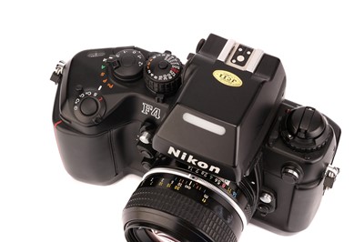 Lot 1160 - A Nikon F4 SLR Camera