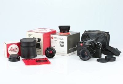 Lot 392 - A Leica R3 35mm SLR Camera Outfit