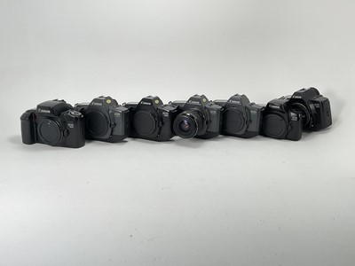 Lot 468 - A Selection of Canon 35mm SLR Cameras