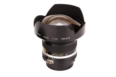 Lot 1164 - A Nikon Nikkor Ais f/3.5 15mm Lens