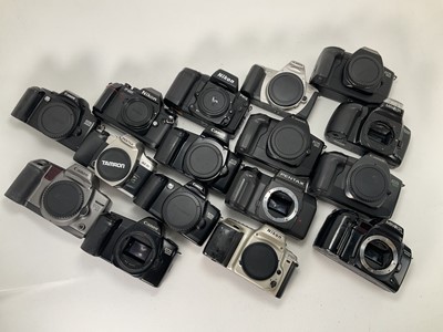 Lot 547 - A Large Selection of 35mm SLR Camera Bodies