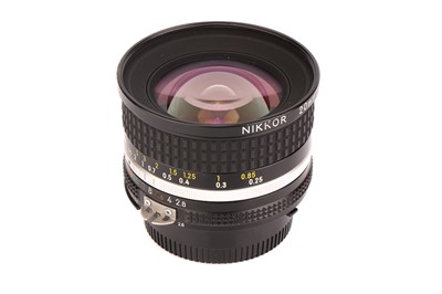 Lot 1165 - A Nikon Nikkor Ais f/2.8 20mm Lens