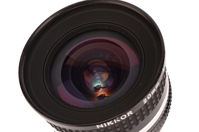 Lot 1165 - A Nikon Nikkor Ais f/2.8 20mm Lens