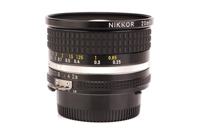 Lot 1165 - A Nikon Nikkor Ais f/2.8 20mm Lens