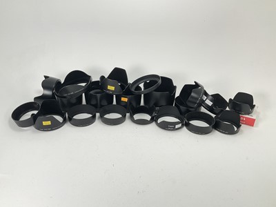 Lot 976 - A Selection of Camera Lens Hoods