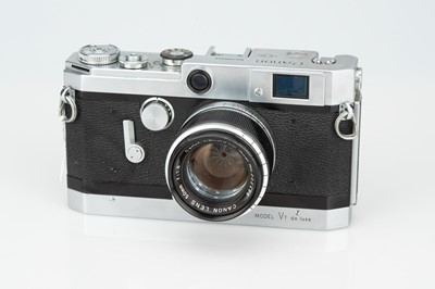 Lot 428 - A Canon Model VT De Luxe Rangefinder Camera