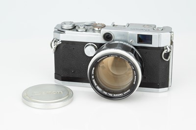 Lot 429 - A Canon Model L1 Rangefinder Camera