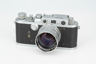 Lot 432 - A Nicca Camera Company Type IIIs Rangefinder Camera