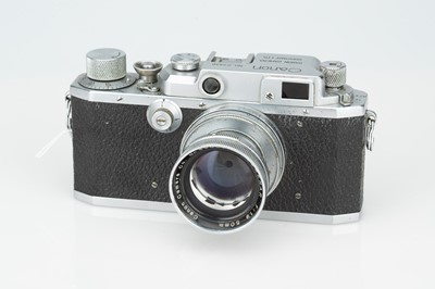 Lot 434 - A Canon IIB Rangefinder Camera