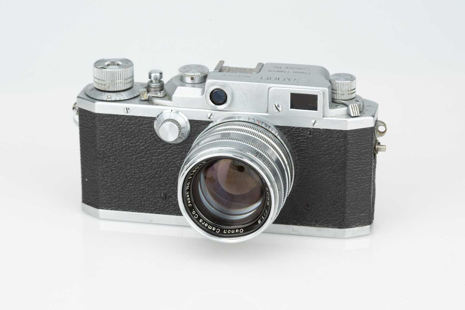 Lot 435 - A Canon IIIA Rangefinder Camera