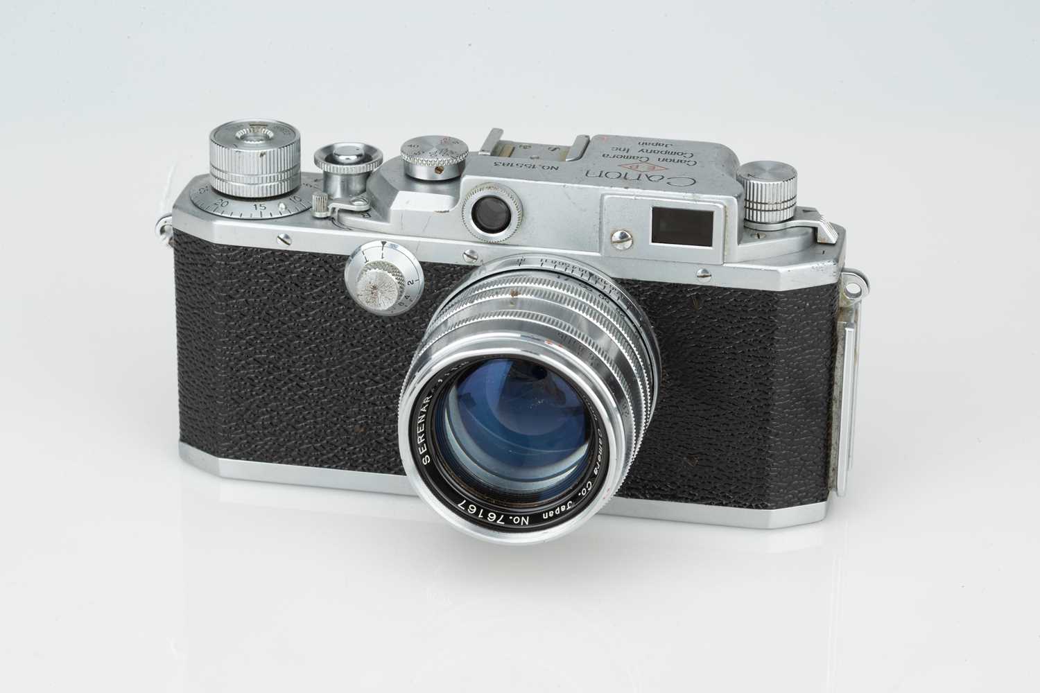 Lot 437 - A Canon IIIA Rangefinder Camera