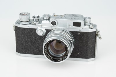 Lot 438 - A Canon IIIA Rangefinder Camera