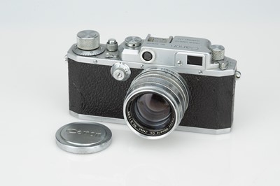 Lot 439 - A Canon IIB Rangefinder Camera