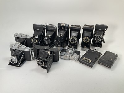 Lot 724 - A Mixed Selection of Folding Cameras