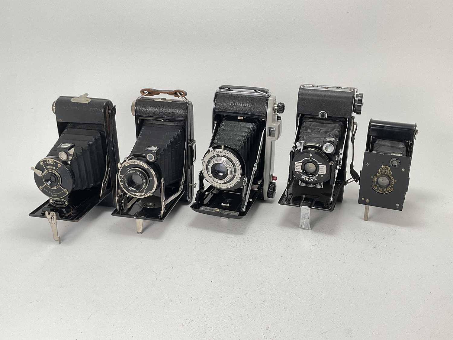 Lot 728 - A Selection of Folding Cameras