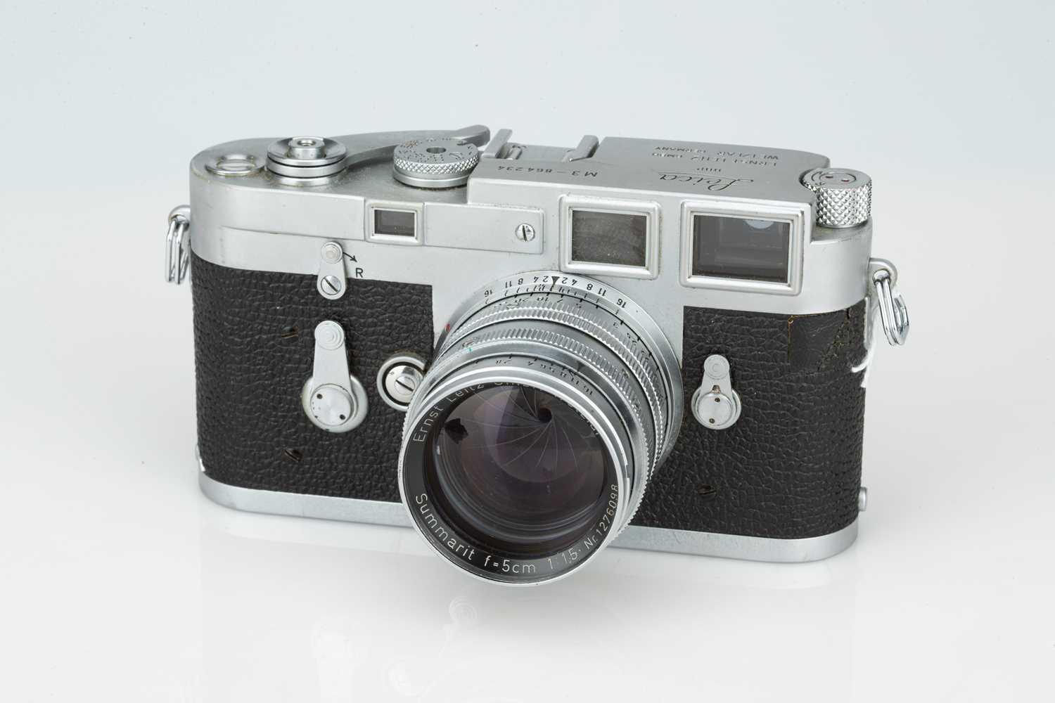 Lot 379 - A Leica M3 Rangefinder Camera