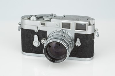 Lot 379 - A Leica M3 Rangefinder Camera