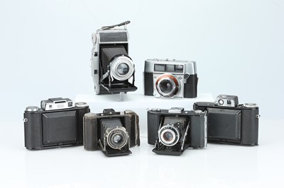 Lot 638 - A Selection of Folding Cameras