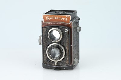 Lot 641 - A Rolleicord II Model I Medium Format TLR Camera