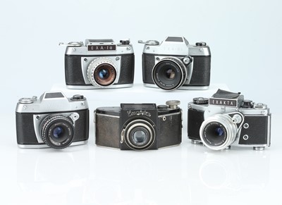 Lot 567 - Five Ihagee 35mm SLR Cameras