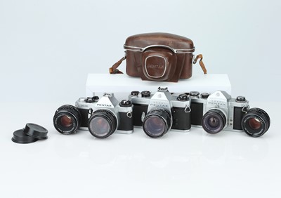 Lot 479 - A Selection of Pentax 35mm SLR Cameras & Lenses