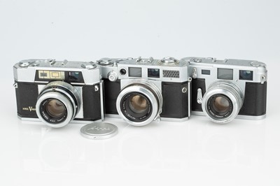 Lot 569 - Three Aires Rangefinder Cameras