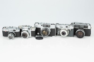 Lot 565 - A Collection of Various Cameras