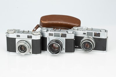 Lot 460 - A Collection of Three Olympus Rangefinder Cameras