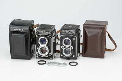 Lot 640 - A Minolta Autocord TLR Medium Format Camera