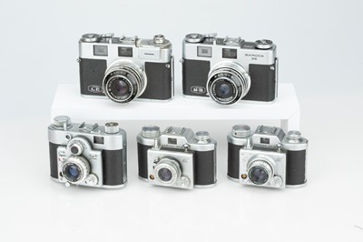 Lot 553 - A Collection of Samoca Cameras