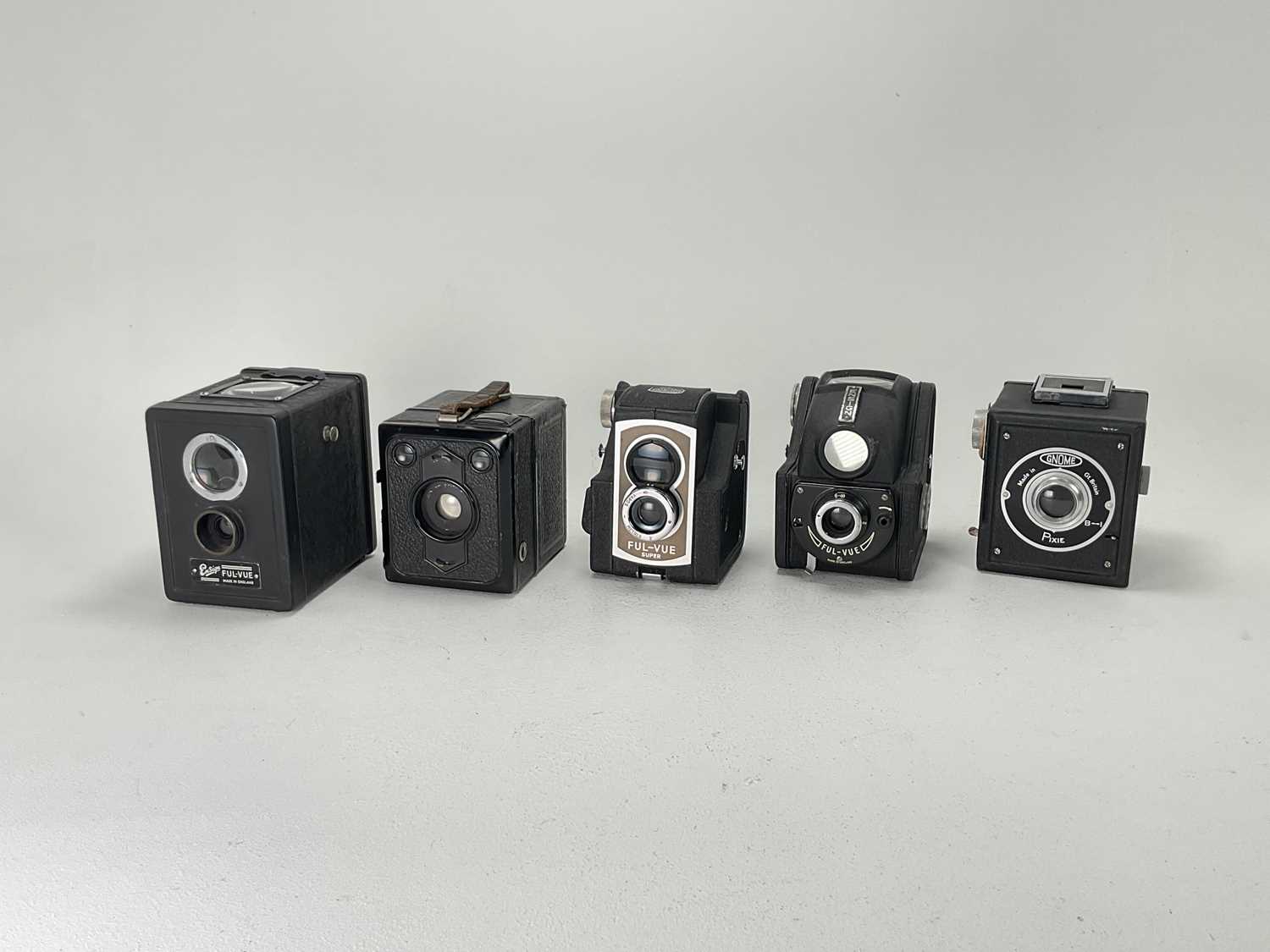 Lot 650 - Five Box Type Cameras,