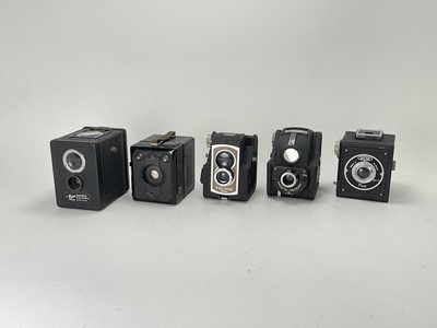 Lot 650 - Five Box Type Cameras