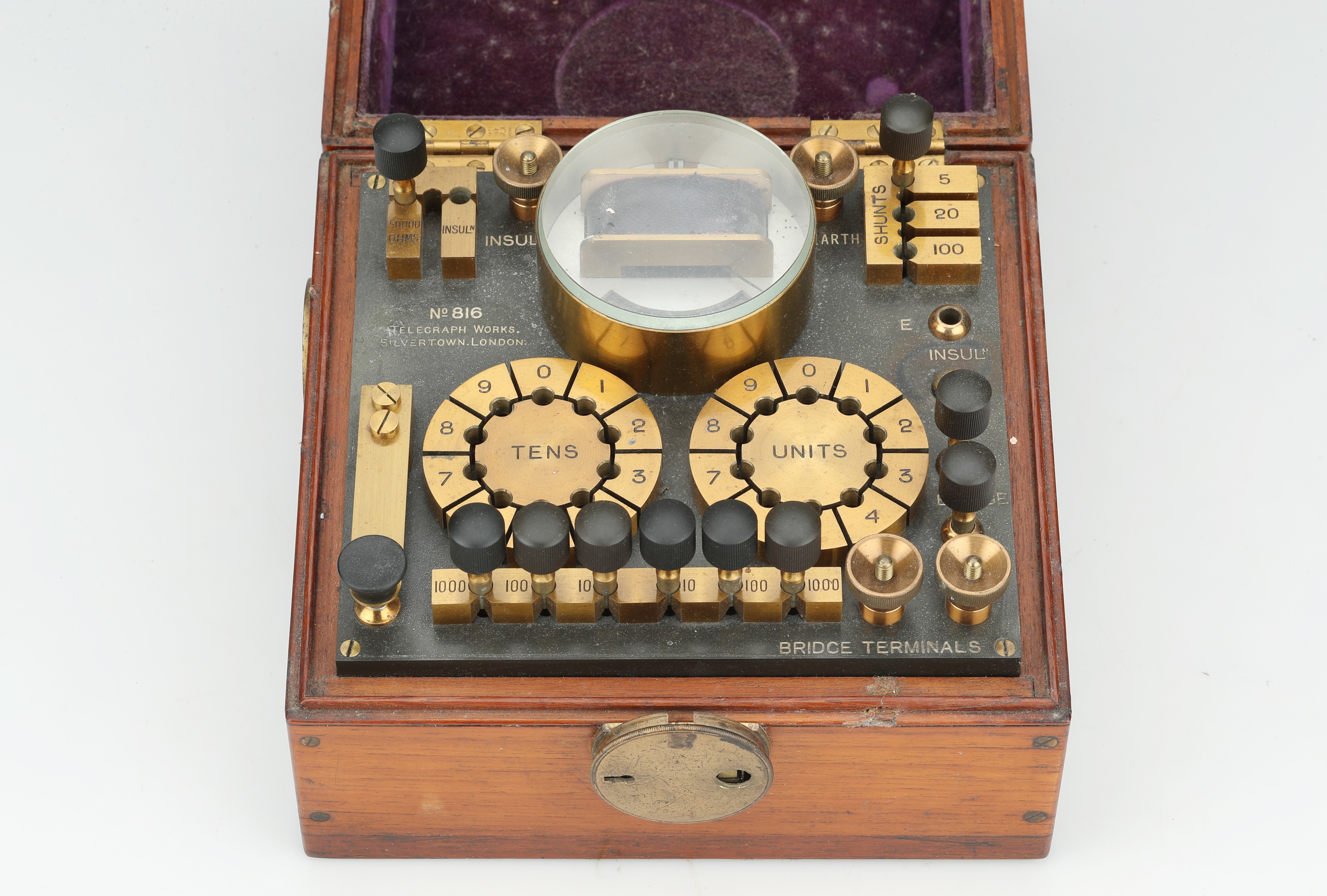 Lot 179 - Telegraph Line Test Set,