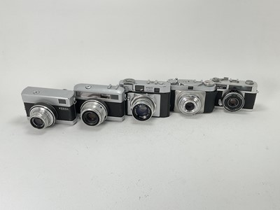 Lot 757 - A selection of Five 35mm Cameras