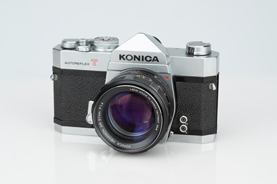 Lot 530 - A Konica Autoreflex T 35mm SLR Camera