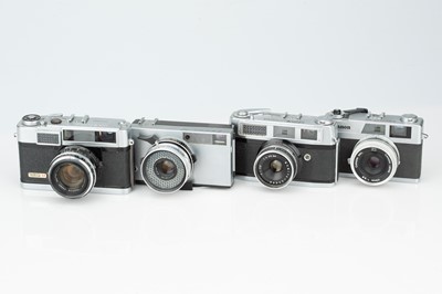 Lot 531 - A Selection of 35mm Rangefinder Cameras